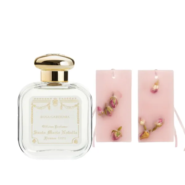 산타 마리아 노벨라 (SET) 로사 가데니아 EDC + 왁스 타블렛