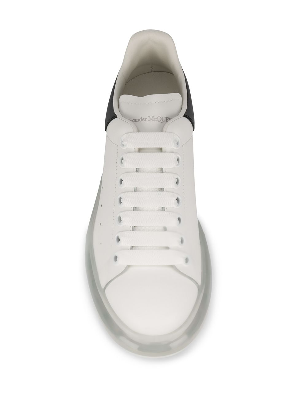 알렉산더맥퀸 클리어 오버사이즈 솔 스니커즈