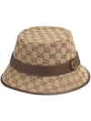 구찌 GG 캔버스 페도라 모자
