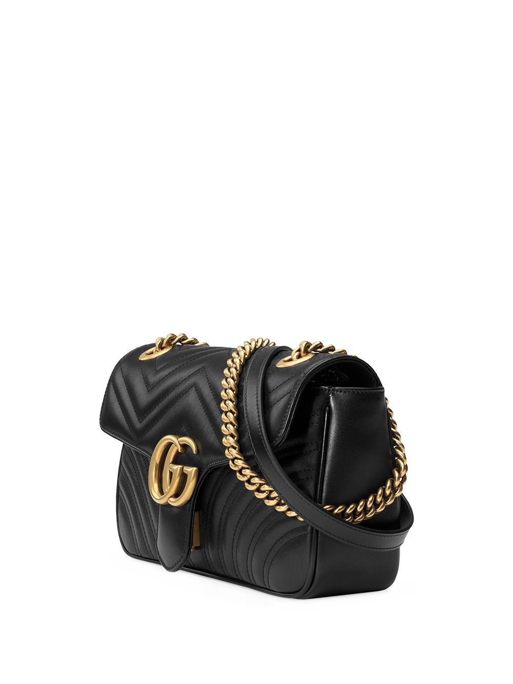 구찌 GG 마몬트 마틀라세 스몰 숄더백