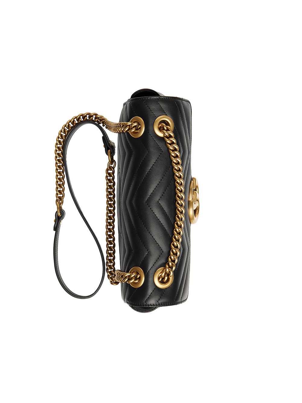 구찌 GG 마몬트 마틀라세 스몰 숄더백