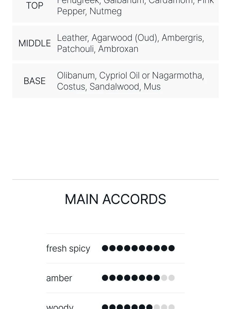 아무아쥬 오푸스 VII 레클리스 레더 오 드 퍼퓸