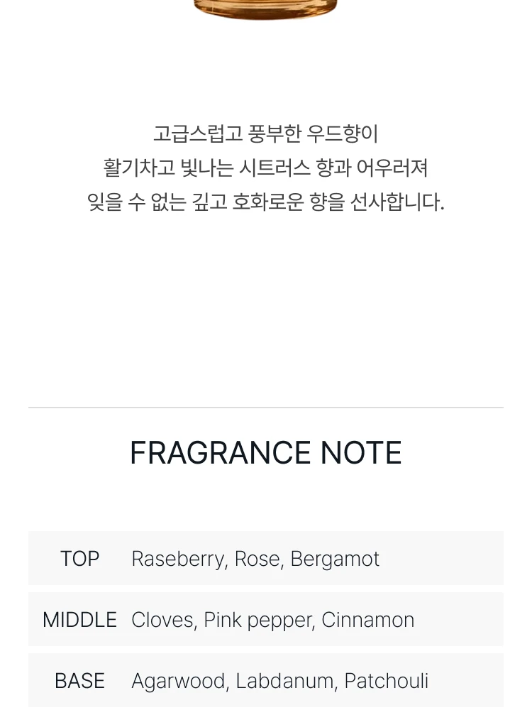 아쿠아 디 파르마 우드 앤 스파이스 오 드 퍼퓸