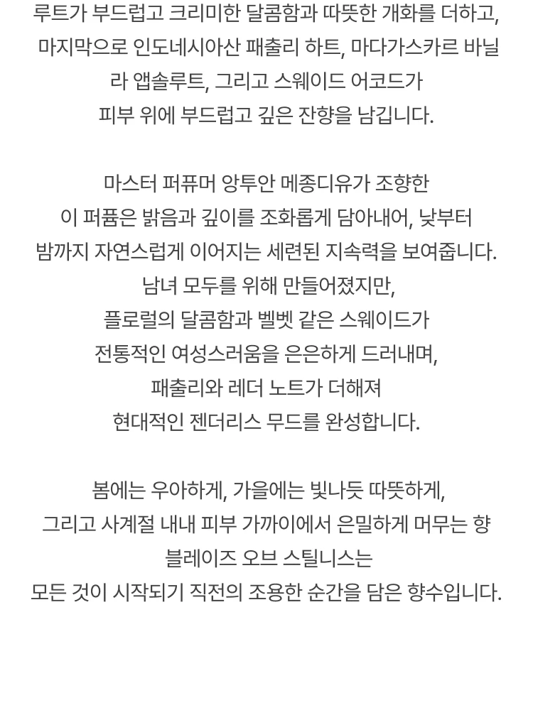 메종 마르지엘라 센토리움 블레이즈 오브 스틸니스 퍼퓸