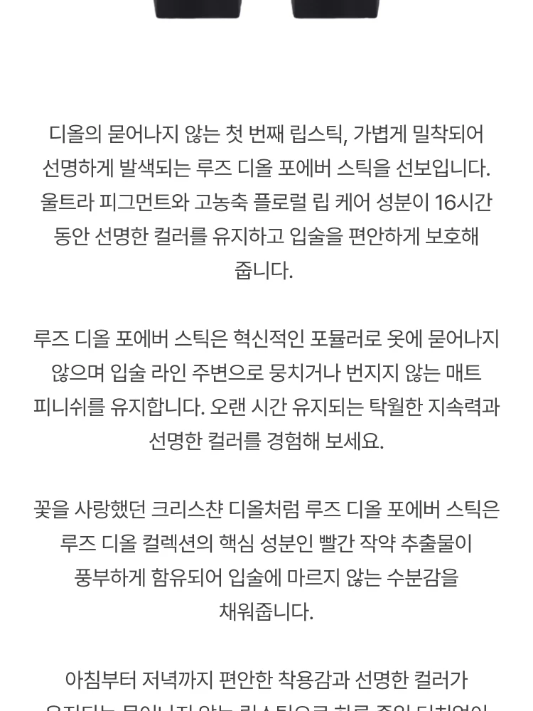 디올 루즈 디올 포에버 스틱