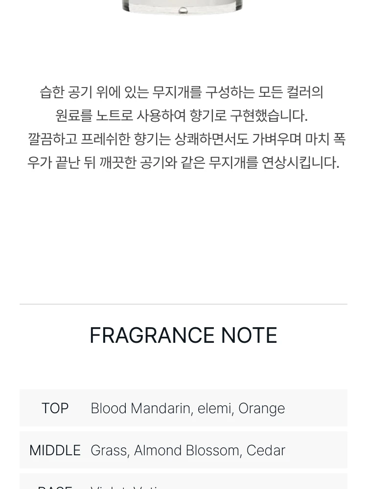 디에스 앤 더가 스팀드 레인보우 오 드 퍼퓸