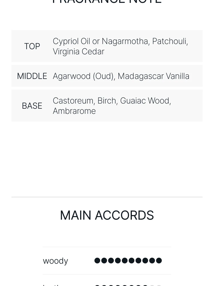 아무아쥬 오푸스 XII 실버 오우드 오 드 퍼퓸