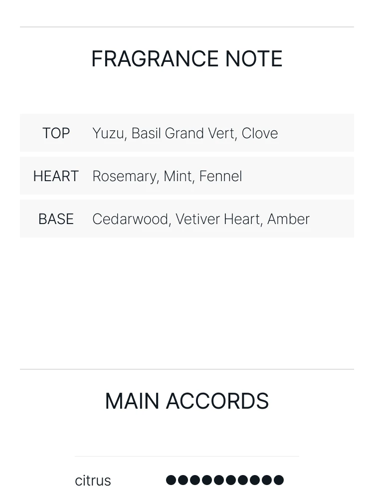 이솝 테싯 오 드 퍼퓸