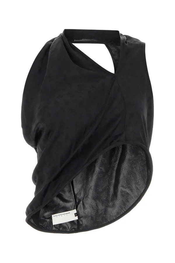 키코 코스타디노브 원숄더 슬리브리스 탑