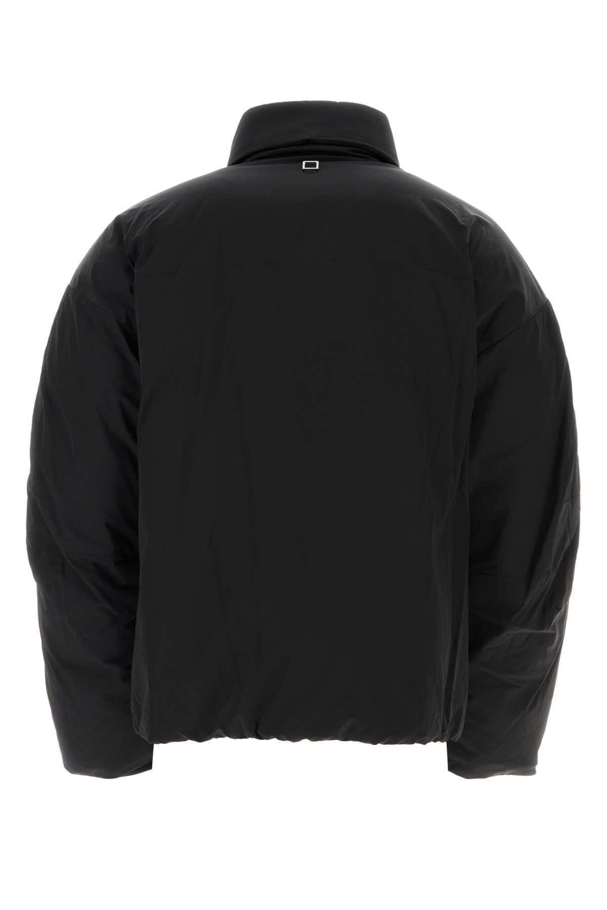 우영미 로고 택 포인트 점퍼