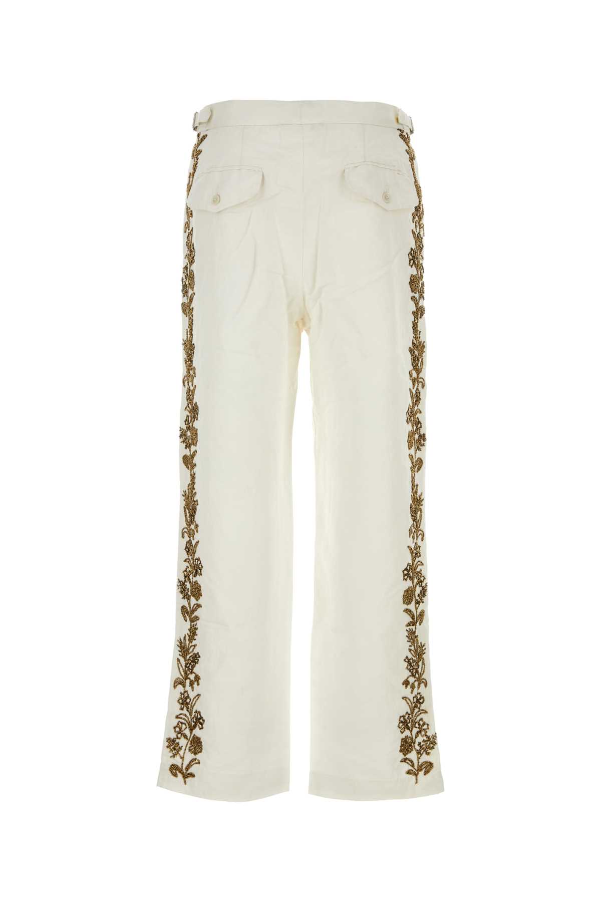 보디 비즈 스트레이트 팬츠