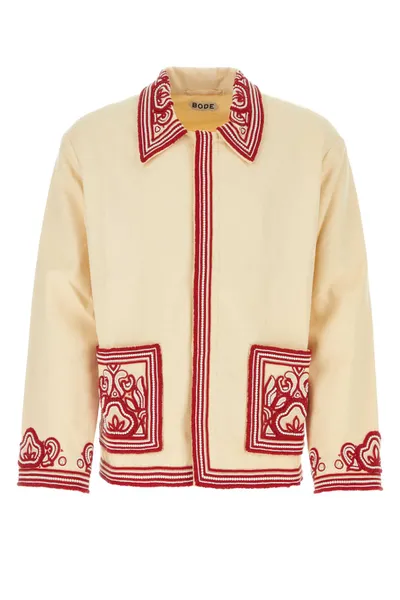 보디 플로라 비즈 디테일 자켓