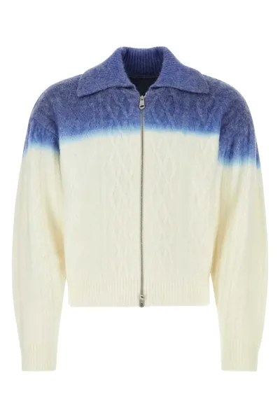 아더에러 아크릴 라운드넥 가디건