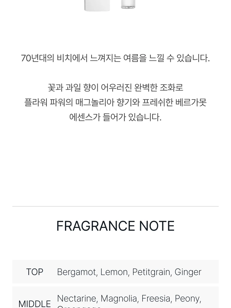 줄리엣 헤즈 어 건 매그놀리아 블리스 오 드 퍼퓸