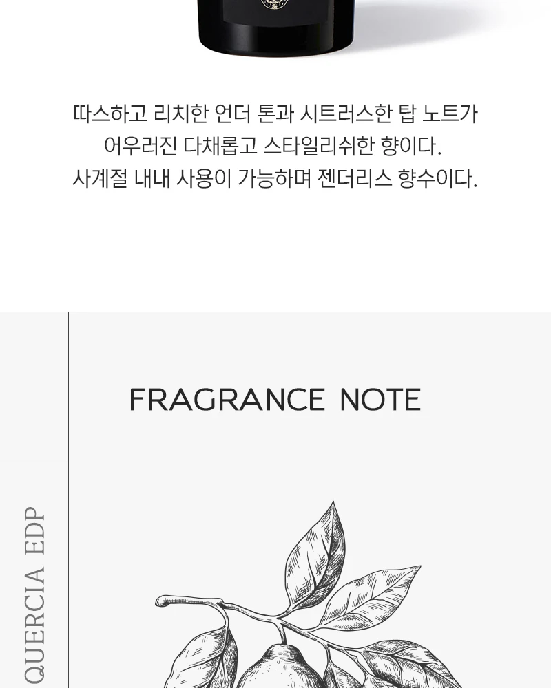 아쿠아 디 파르마 퀘르시아 오 드 퍼퓸