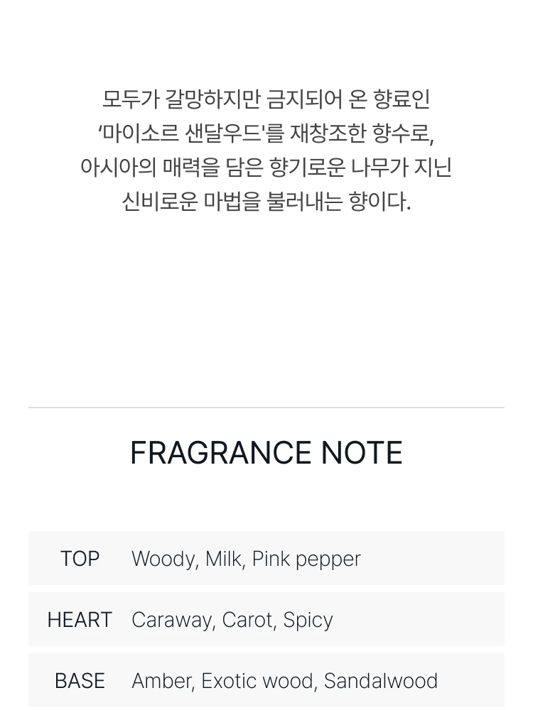 킬리안 세이크리드 우드 오 드 퍼퓸