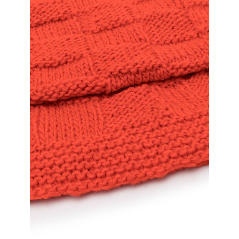 키코 코스타디노브 크로셰 니트 버진 울 혼방 방한모자