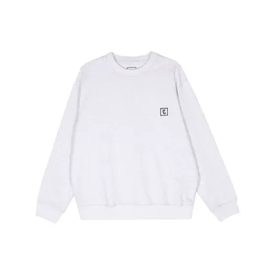 우영미 로고 맨투맨 티셔츠