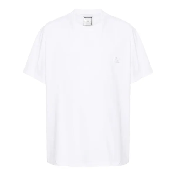 우영미 로고 반팔 티셔츠