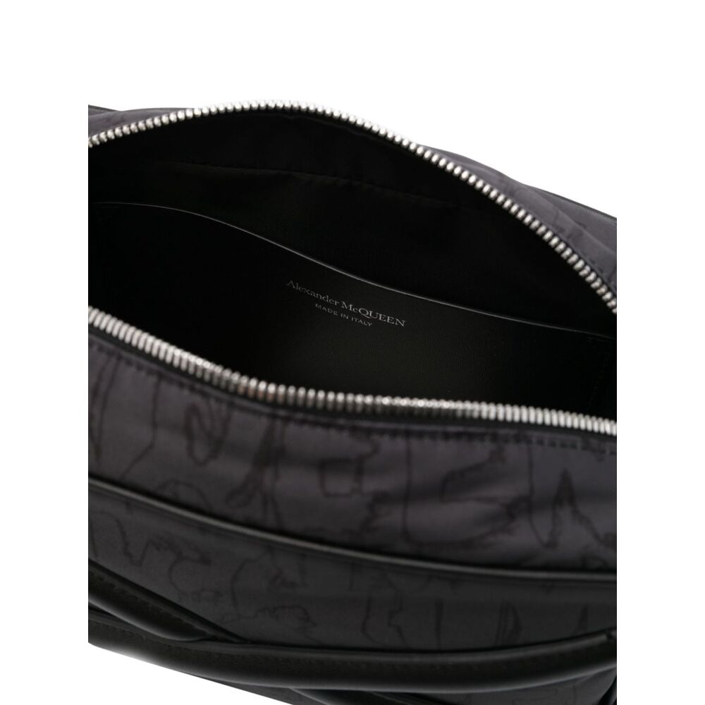 알렉산더맥퀸 로고 숄더백