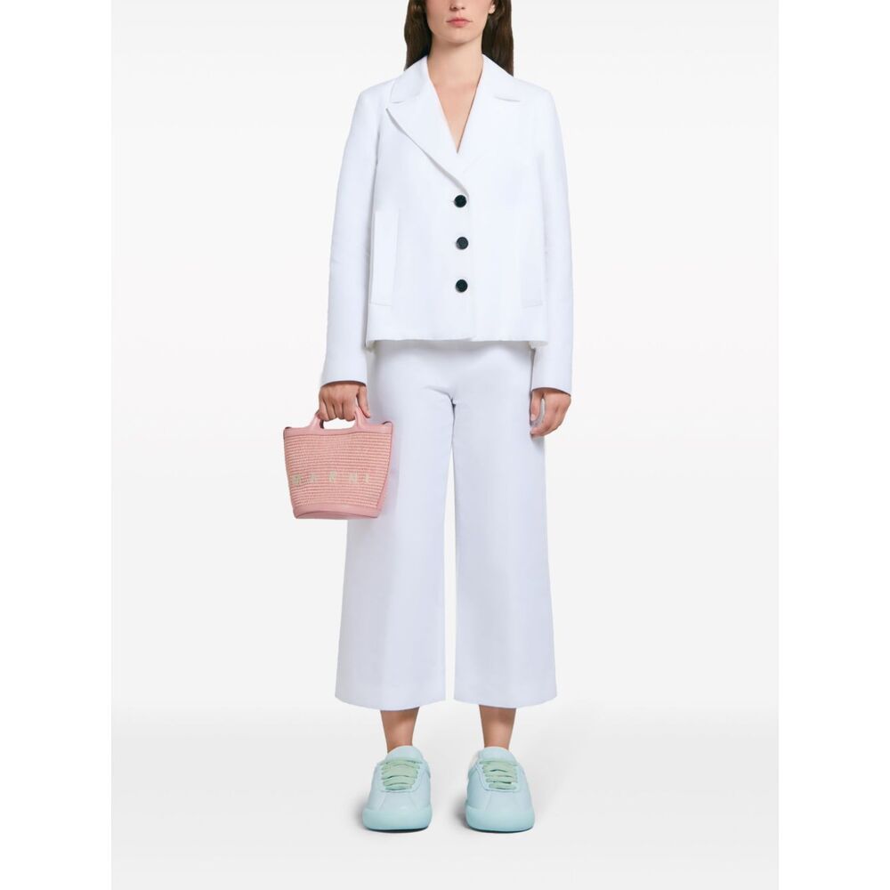 마르니 트로피칼리아 라탄 버킷백