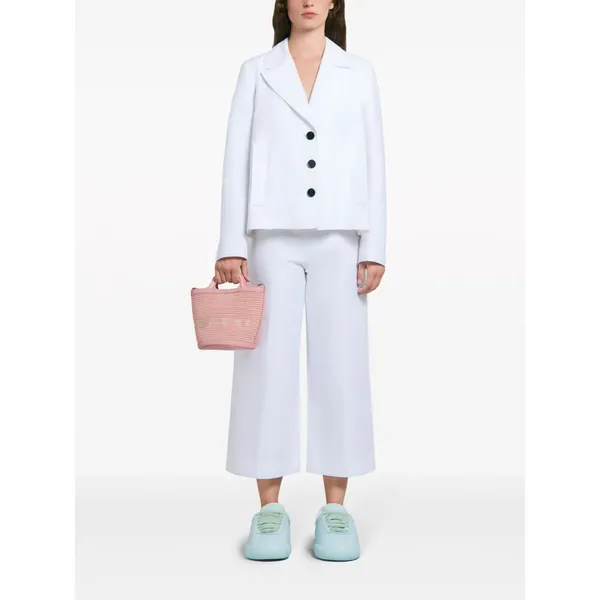 마르니 트로피칼리아 라탄 버킷백