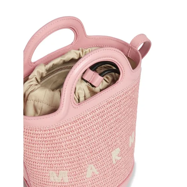 마르니 트로피칼리아 라탄 버킷백