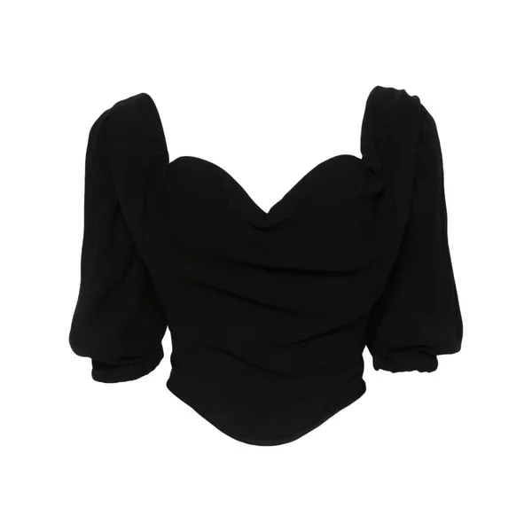 비비안 웨스트우드 로고 블라우스