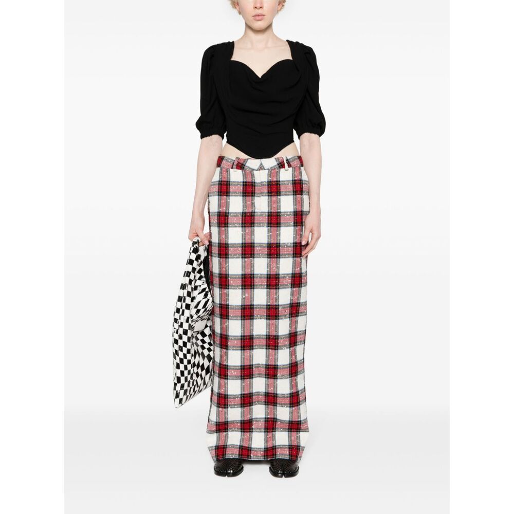 비비안 웨스트우드 로고 블라우스