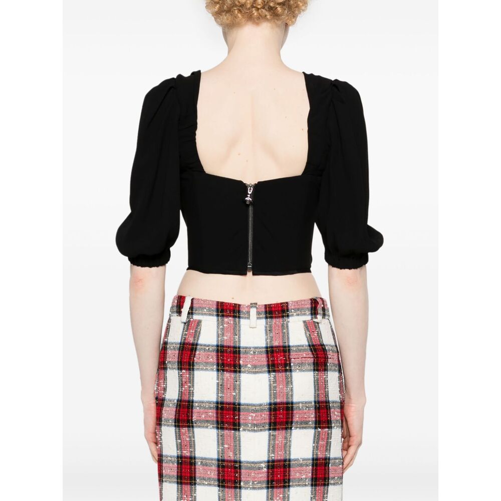 비비안 웨스트우드 로고 블라우스