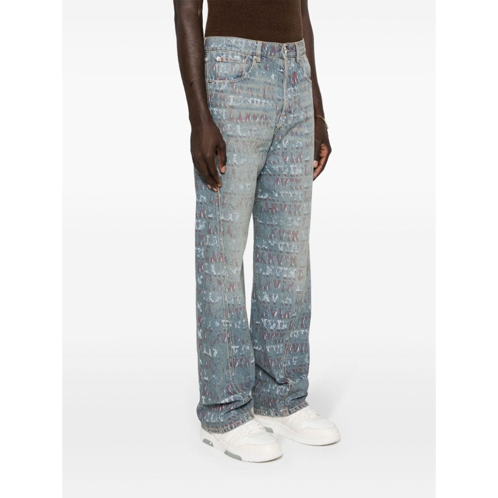 랑방 코튼 워싱 데님 팬츠