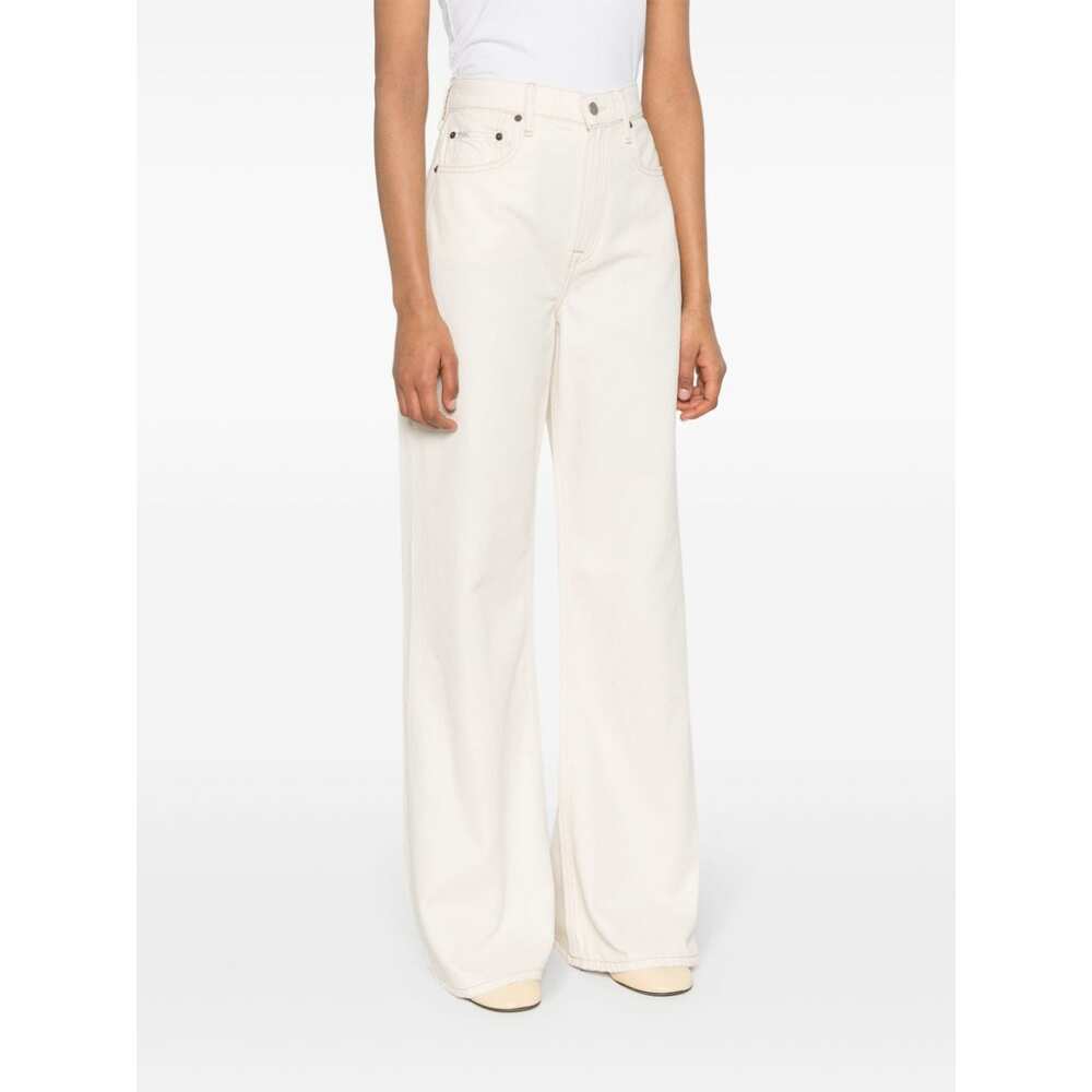 폴로 랄프로렌 크림 데님 팬츠