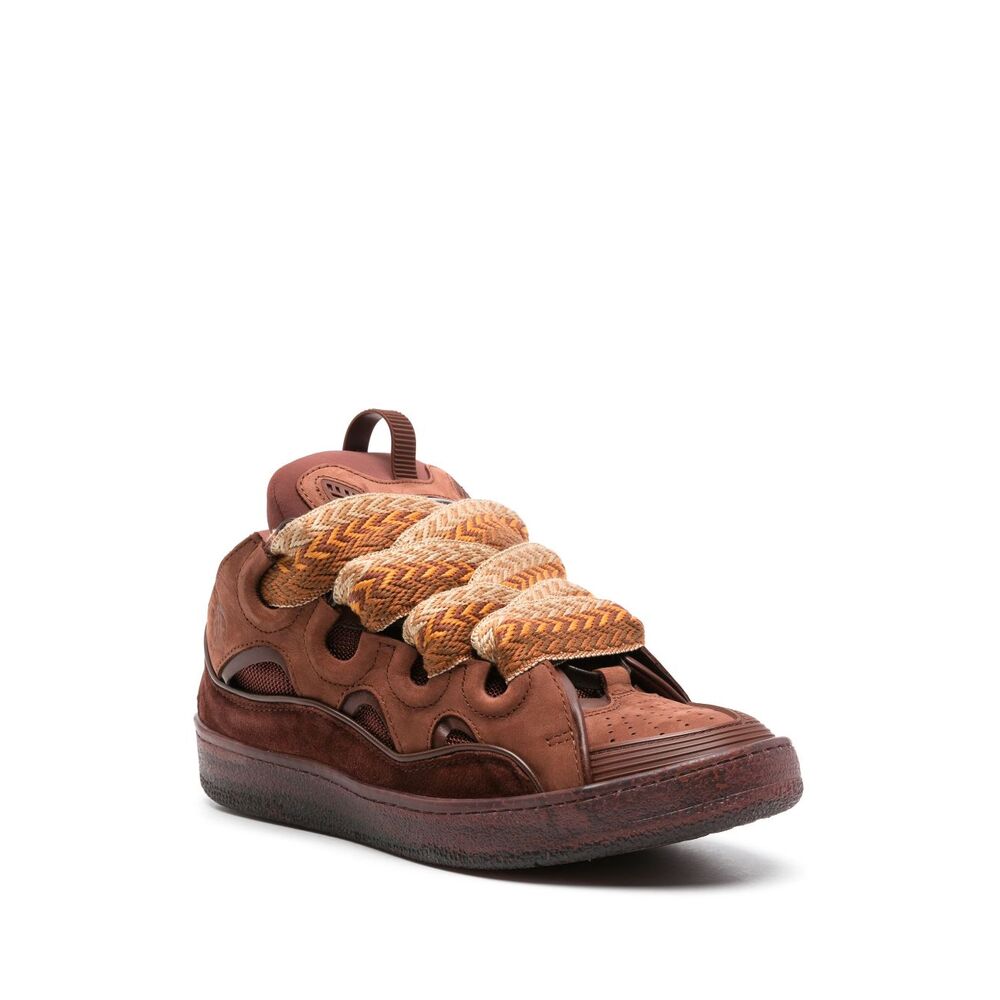 랑방 커브 가죽 스니커즈