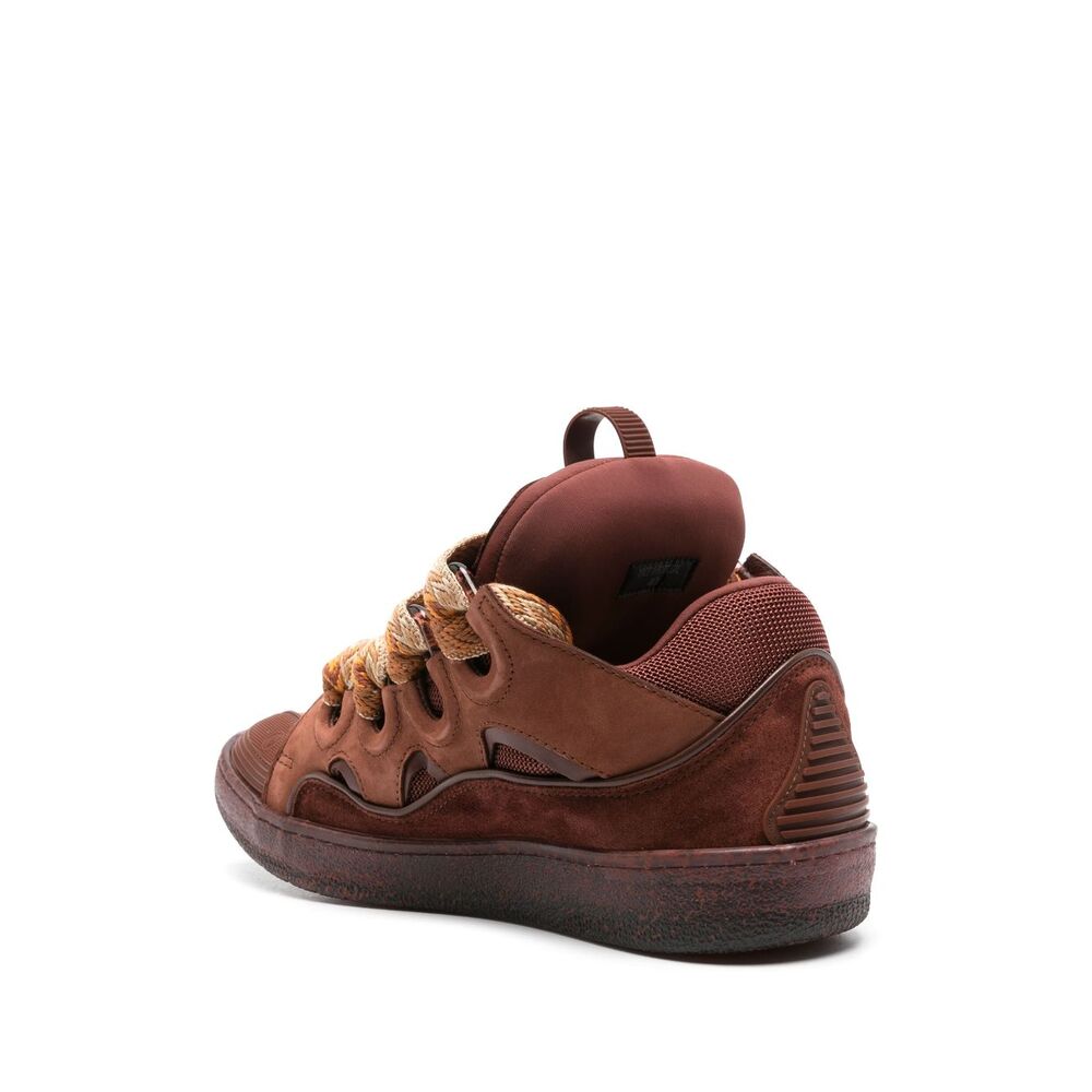 랑방 커브 가죽 스니커즈