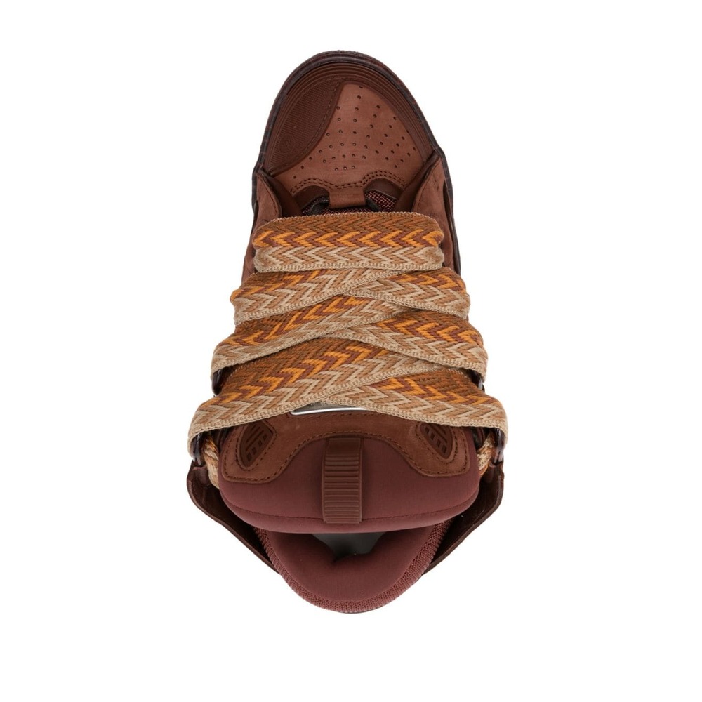 랑방 커브 가죽 스니커즈