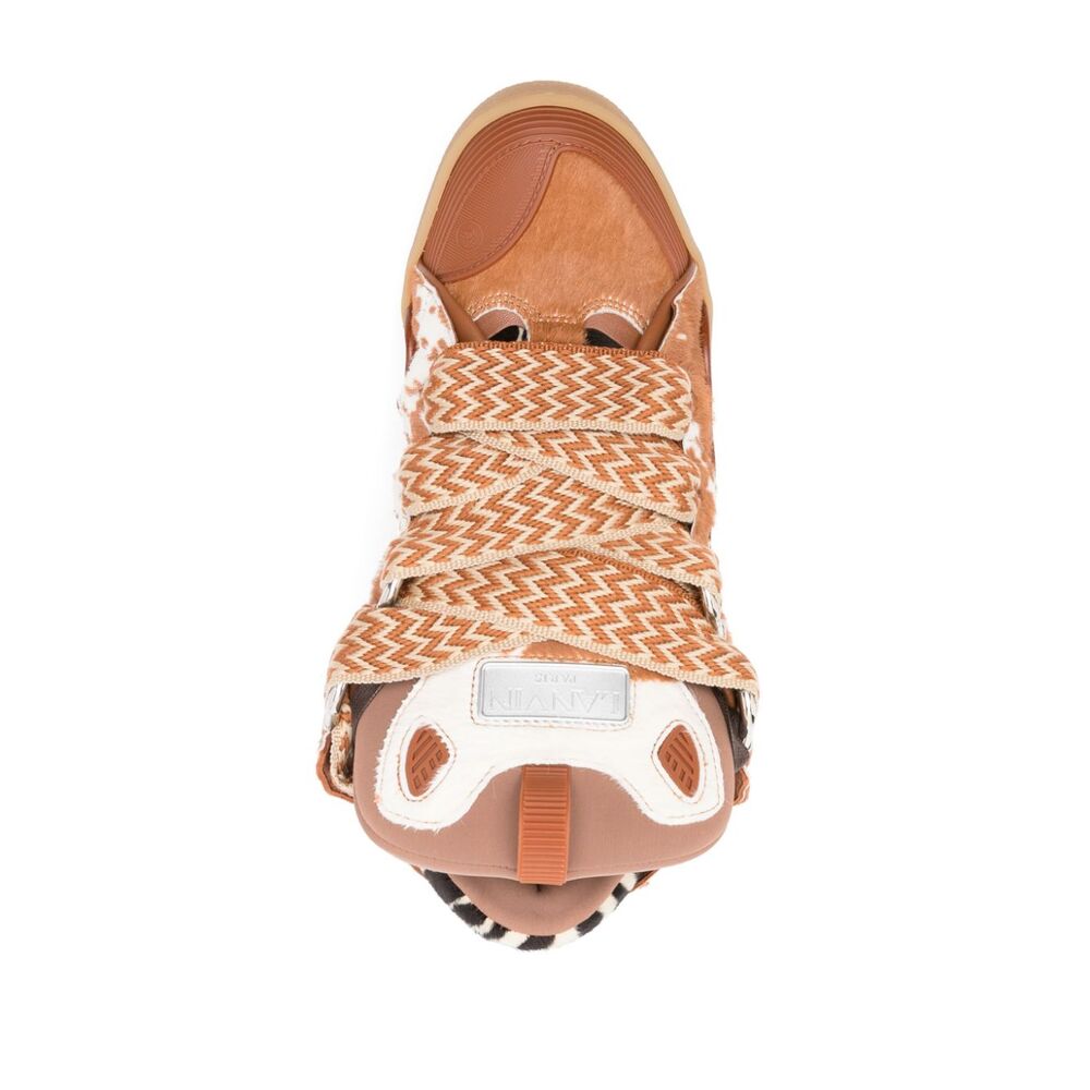 랑방 커브 가죽 스니커즈