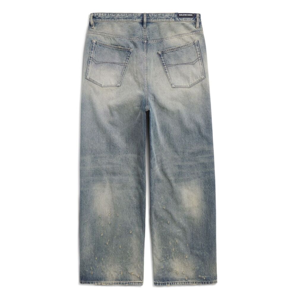 발렌시아가 코튼 데님 팬츠