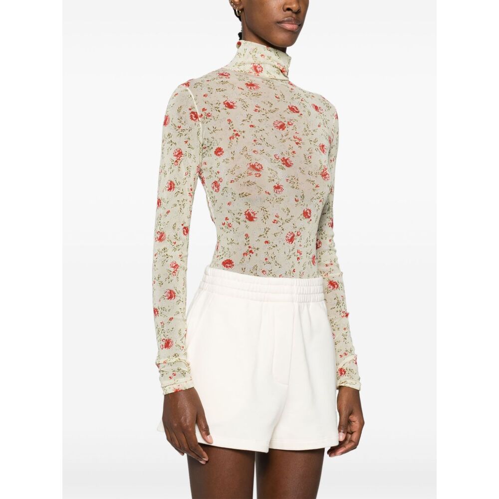 프라다 올 오버 프린팅 바디수트