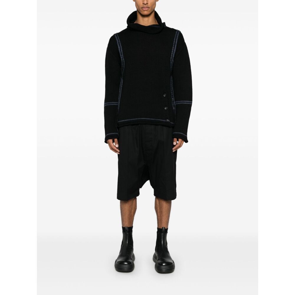 키코 코스타디노브 콘트라스트 트리밍 니트