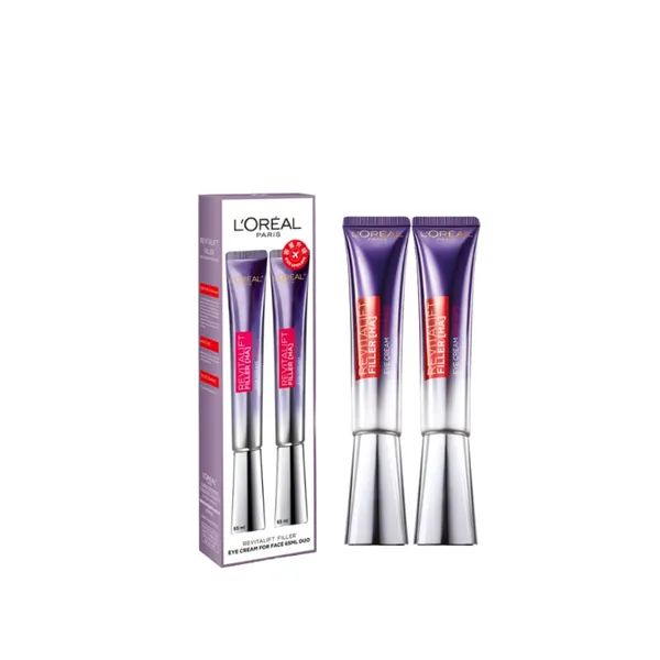 로레알 파리 리바이탈리프트 필러 아이크림 포 페이스 듀오