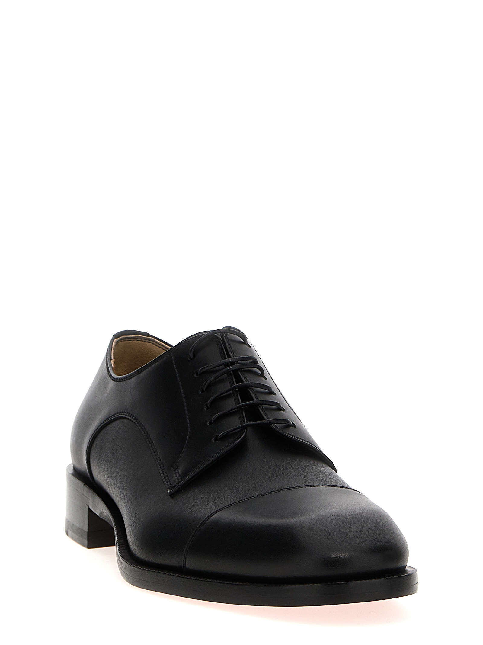 크리스찬루부탱 레이스 업 더비슈즈