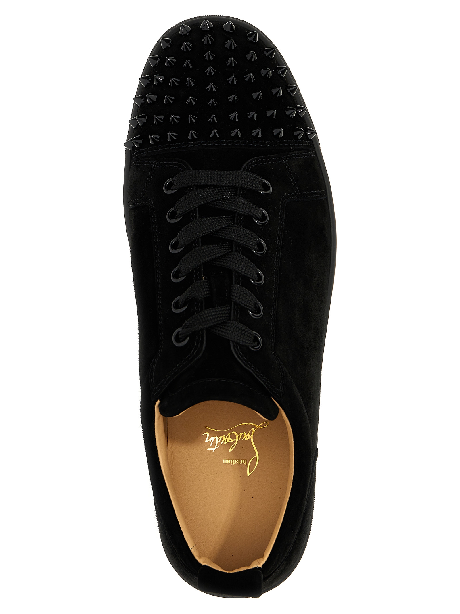 크리스찬루부탱 스웨이드 로우탑 스니커즈