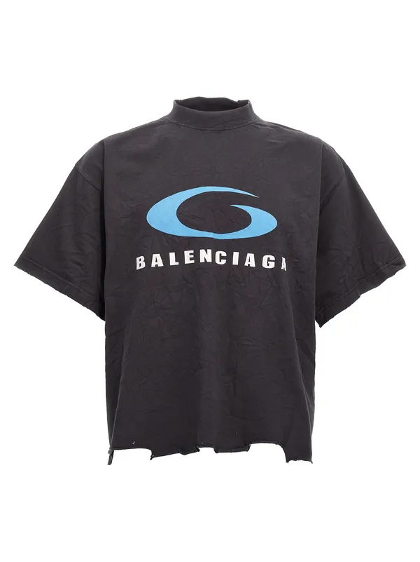 발렌시아가 루프 스포츠 아이콘 티셔츠