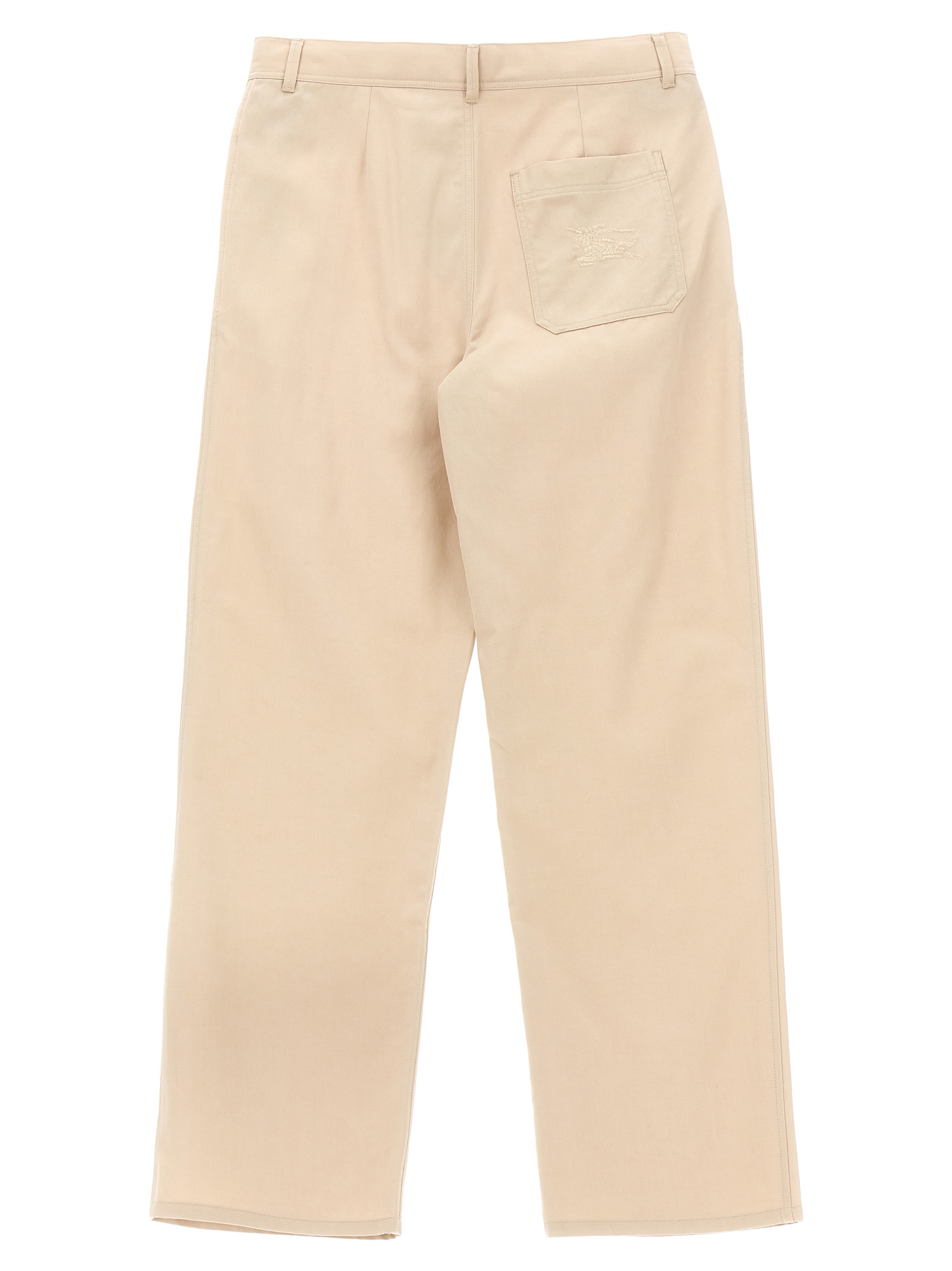 버버리 로고 자수 바지