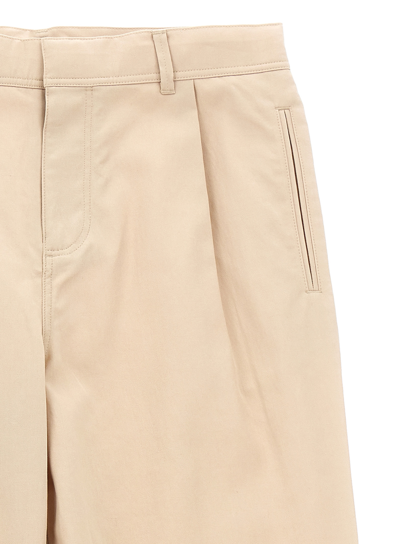 버버리 로고 자수 바지