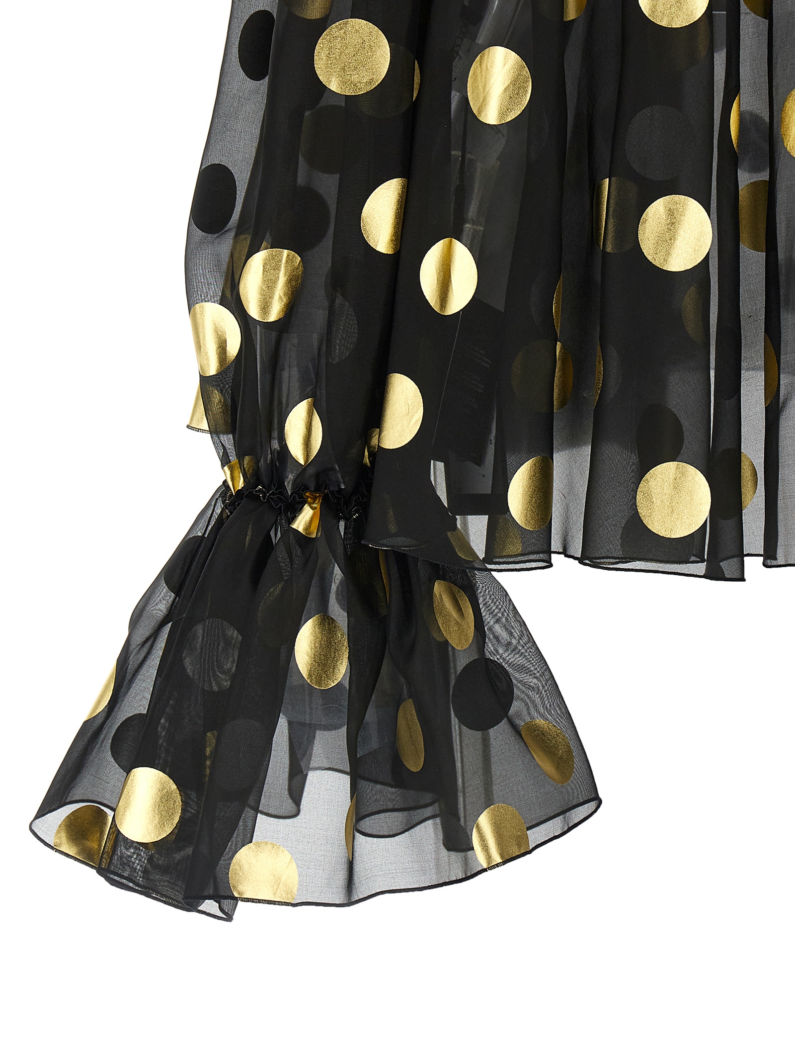 돌체앤가바나 러플 커프 블라우스