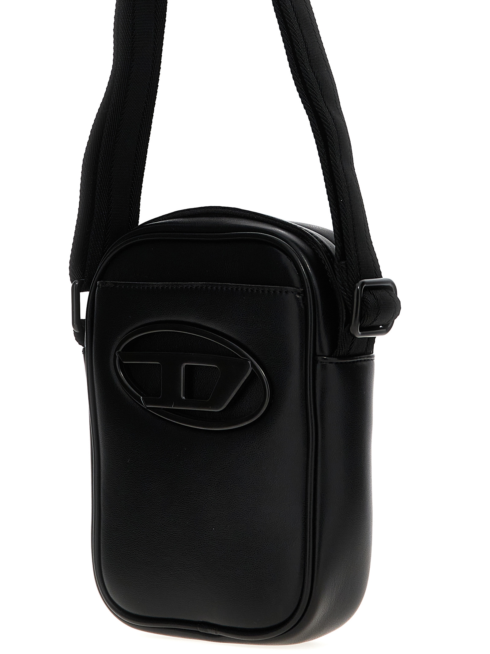 디젤 홀리-D 로고 장식 크로스 백