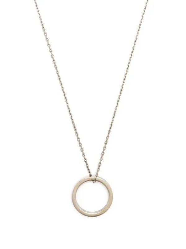 메종마르지엘라 링 펜던트 목걸이