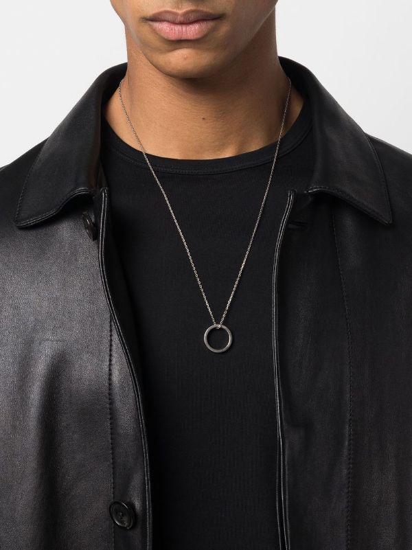 메종마르지엘라 링 펜던트 목걸이