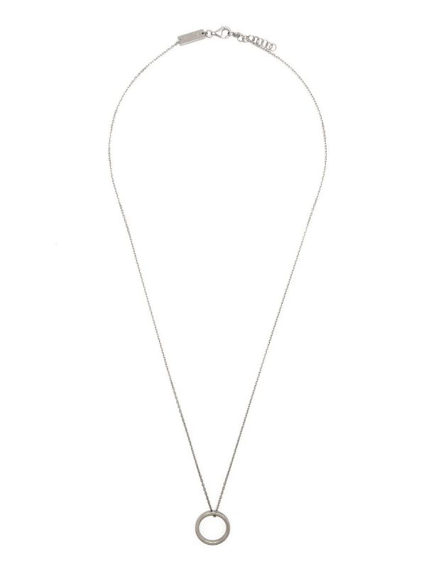 메종마르지엘라 링 펜던트 목걸이